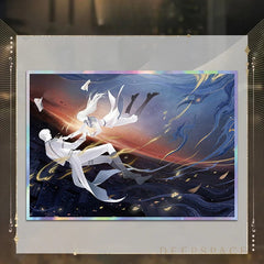 LaDS Acrylic Double Flash Art Card High-Definition Printing Anime Mobile Game Merchandise - merrys