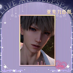 LaDS Acrylic Art Card 116-178 Large Size Holographic Edge 20.5*14.5cm Anime Merchandise - merrys