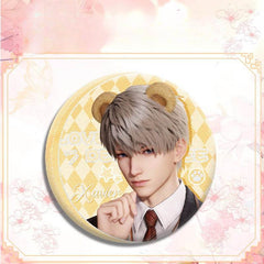 LaDS Double Flash Badge 143-196 - Diameter 75mm 58mm Tinplate Anime Merchandise - merrys