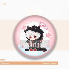 Artist-Authorized Lads Chibi Badges - Xavier, Sylus, Zayne, Rafayel, Caleb