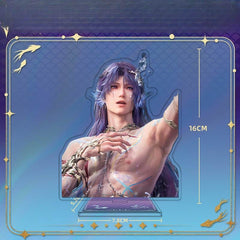 LaDS Rafayel Lemuria Sea God Series - Acrylic Sandwich Standee, Art Card, Quicksand Keychain - merrys