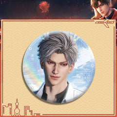 LaDS Double Flash Badge 143-196 - Diameter 75mm 58mm Tinplate Anime Merchandise - merrys