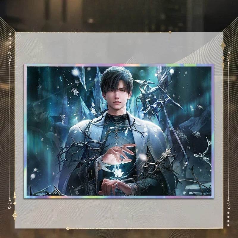 LaDS Acrylic Double Flash Art Card High-Definition Printing Anime Mobile Game Merchandise - merrys