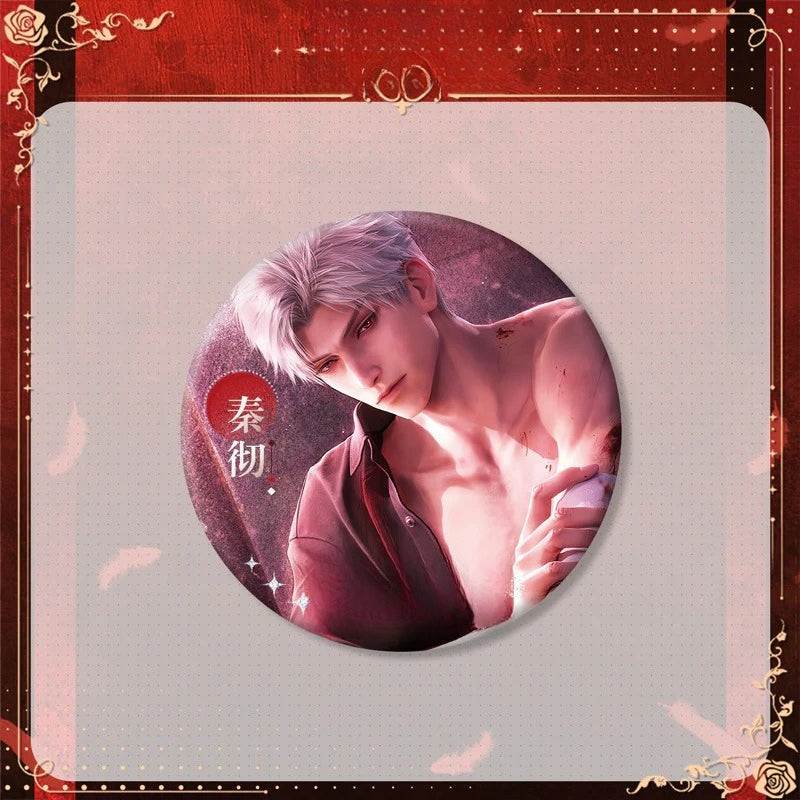 LaDS Sylus Dark Spot Leader - Acrylic Sandwich Standee, Double Flash Badge, Art Card, Quicksand Keychain - merrys