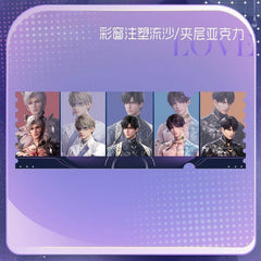 LaDS Stained Glass Shaker Ticket Stub - Anime Merch - merrys