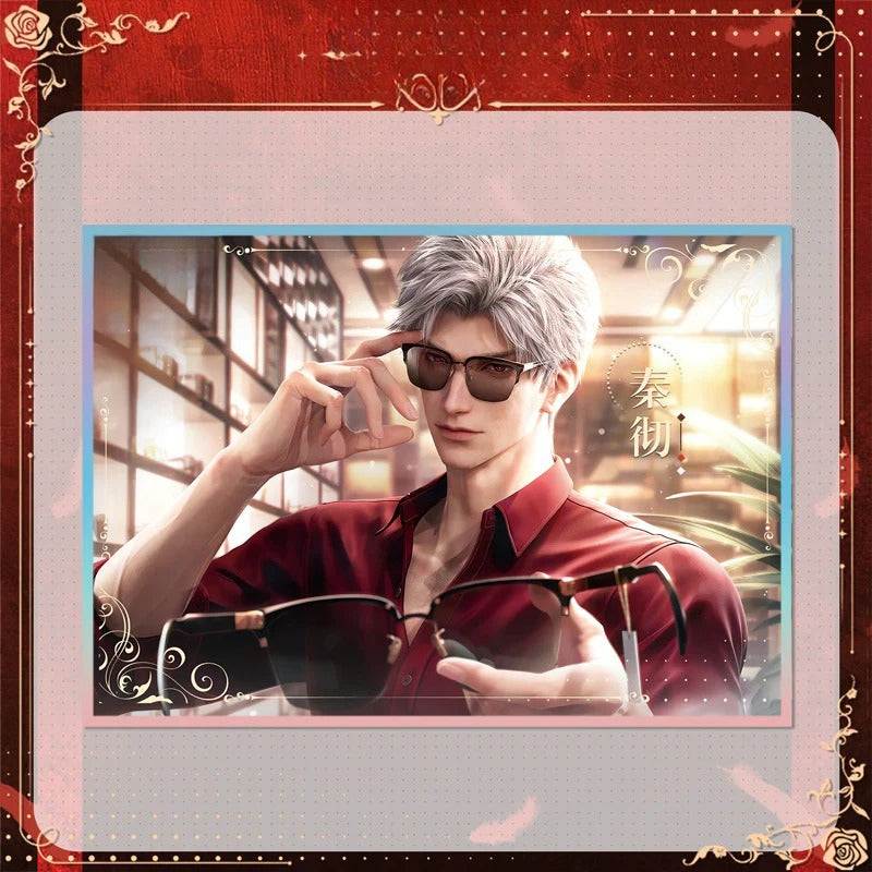 LaDS Sylus Dark Spot Leader - Acrylic Sandwich Standee, Double Flash Badge, Art Card, Quicksand Keychain - merrys