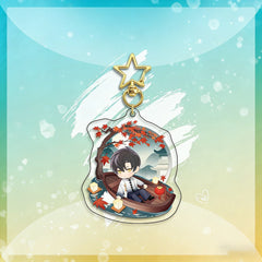 LaDS Chibi Keychain Star Buckle Charm - Rafayel, Xavier Merchandise - merrys