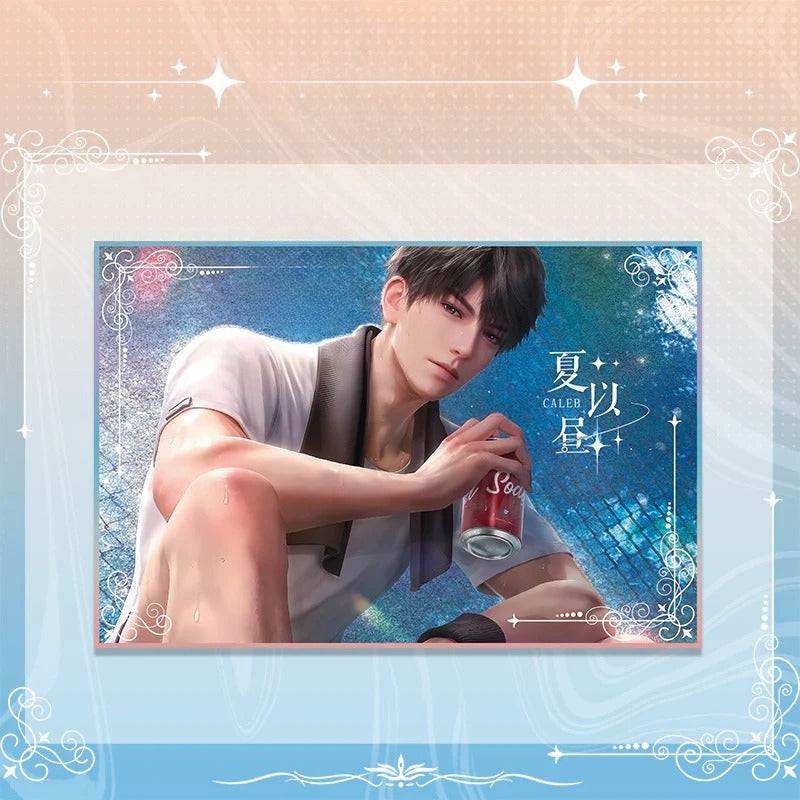 LaDS Series 501 Caleb Acrylic Double Flash Art Card - High-Definition Printing Anime Mobile Game Merchandise - merrys