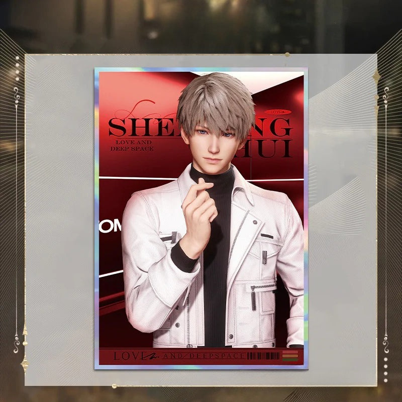 LaDS Acrylic Double Flash Art Card High-Definition Printing Anime Mobile Game Merchandise - merrys