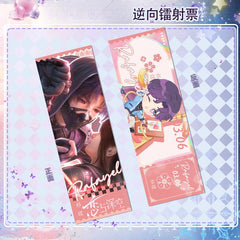 LaDS Reverse Holographic Ticket High-Definition Printing Zayne, Xavier, Rafayel Merchandise - merrys