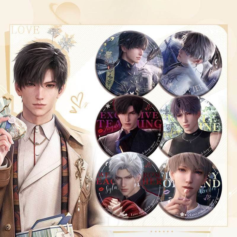 LaDS Double Flash Badge 81-105 - All Characters 75mm 58mm Tinplate Game Merchandise - merrys