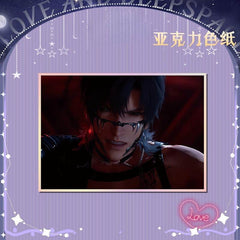 LaDS Acrylic Art Card 116-178 Large Size Holographic Edge 20.5*14.5cm Anime Merchandise - merrys