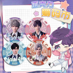 LaDS Acrylic Chip Coin 201-250 - Sandwich Double-Sided High-Definition Pattern Anime Game Merchandise - merrys