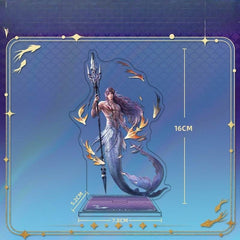 LaDS Rafayel Lemuria Sea God Series - Acrylic Sandwich Standee, Art Card, Quicksand Keychain - merrys