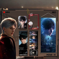 LaDS Collab Series Set - Wall Scroll & Shaker Ticket Stub & Tactile Film Badge - merrys