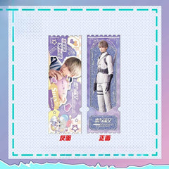 LaDS Collab Series Set - Sandwich Standee & Shaker Ticket Stub & 75mm Double Flash Badge - merrys