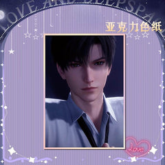 LaDS Acrylic Art Card 116-178 Large Size Holographic Edge 20.5*14.5cm Anime Merchandise - merrys