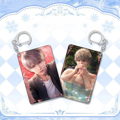 LaDS Shaker Mahjong Charm Keychain - Zayne, Rafayel, Xavier Anime Merch - merrys