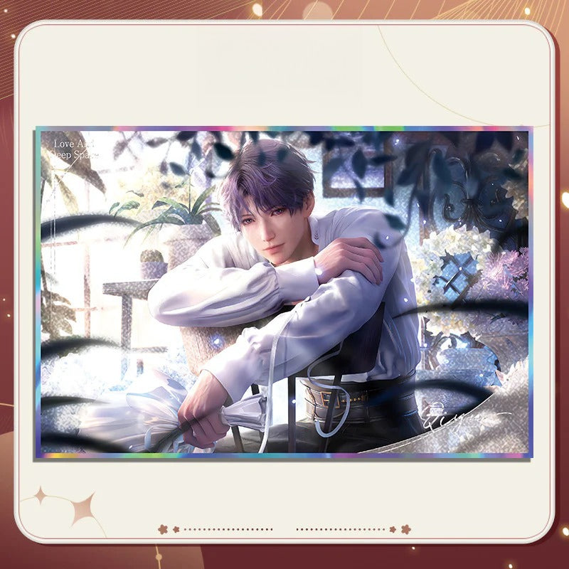 LaDS Co-branded with Mandy Acrylic Double Flash Art Card - High-Definition Printing Anime Merchandise - merrys