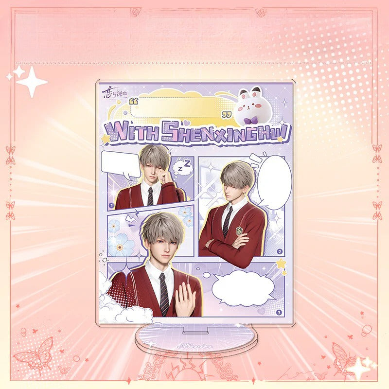 LaDS Acrylic Message Board Standee - Anime Game Merchandise, Valentine's Gift for Boys - merrys