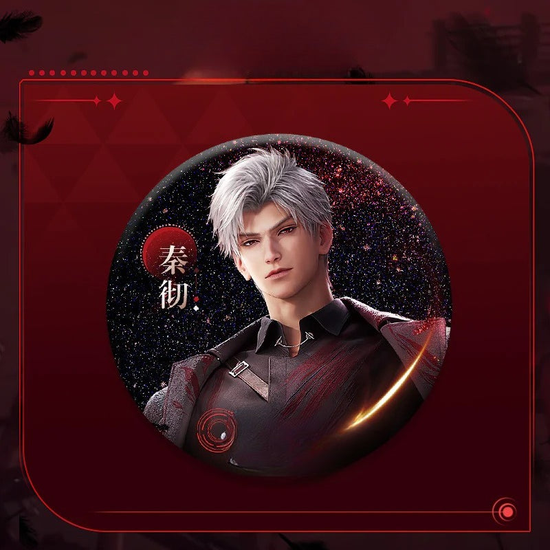 LaDS Double Flash Badge 1-64 - 75mm 58mm Tinplate Anime Merchandise - merrys