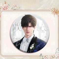 LaDS Wedding Card Series Double Flash Badge 197-206 Full Set 75mm 58mm Tinplate Anime Merchandise - merrys