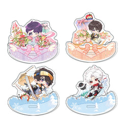 LaDS Shaker 9-18 Acrylic Bobblehead - High-Def Printing Sandwich Craft Decompression Toy - merrys