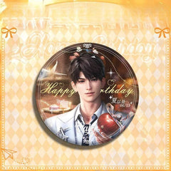 LaDS Caleb Birthday Series Set - Double Flash Badge, Standee Anime Game Acrylic Merchandise - merrys