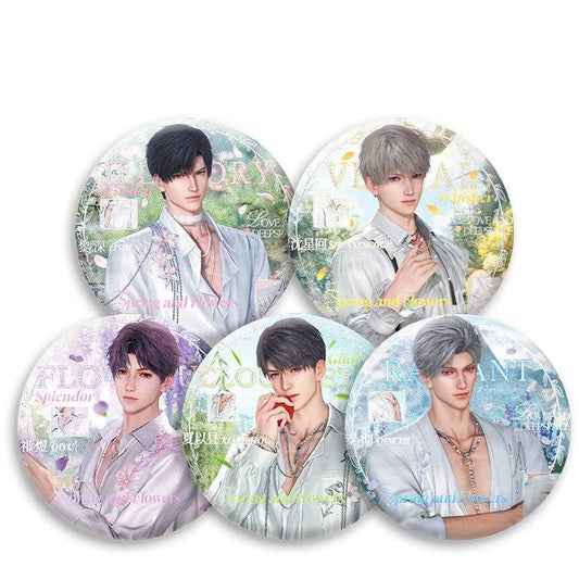 LaDS Double Flash Badge 192-196 - PET Material, 75mm 58mm Tinplate Anime Merchandise - merrys