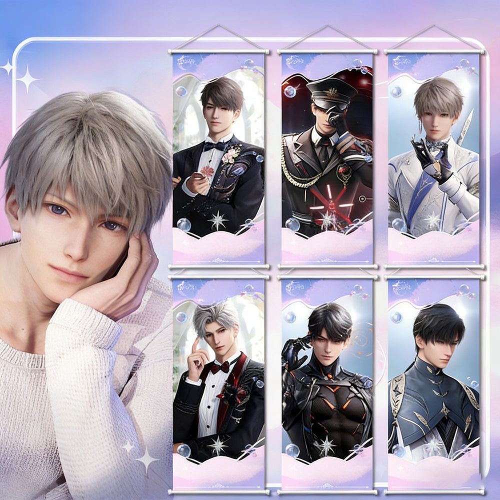 LaDS Premium Canvas Wall Scroll - Anime Game Merch - merrys