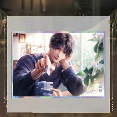 LaDS Acrylic Double Flash Art Card High-Definition Printing Anime Mobile Game Merchandise - merrys