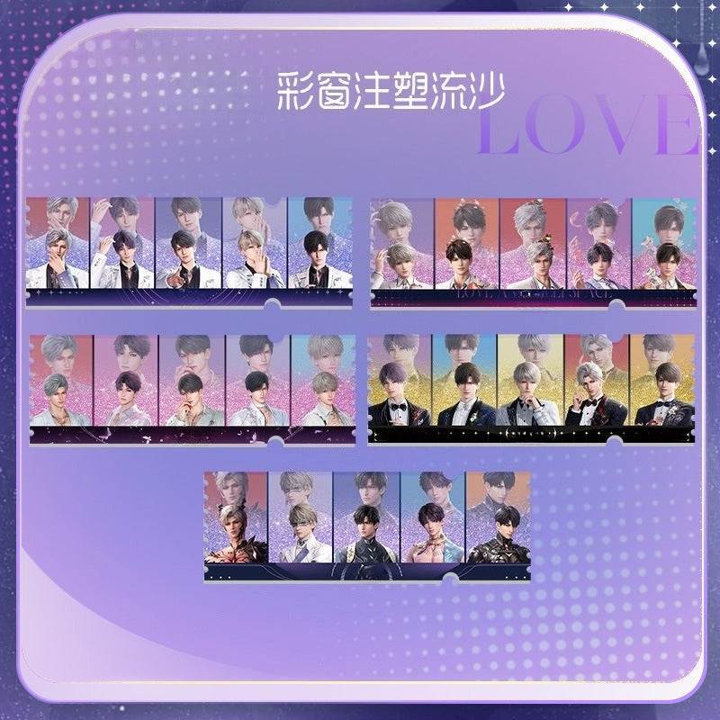 LaDS Stained Glass Shaker Ticket Stub - Anime Merch - merrys