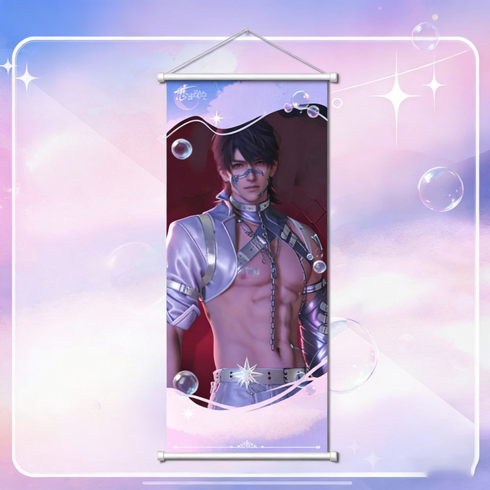 LaDS Premium Canvas Wall Scroll - Anime Game Merch - merrys