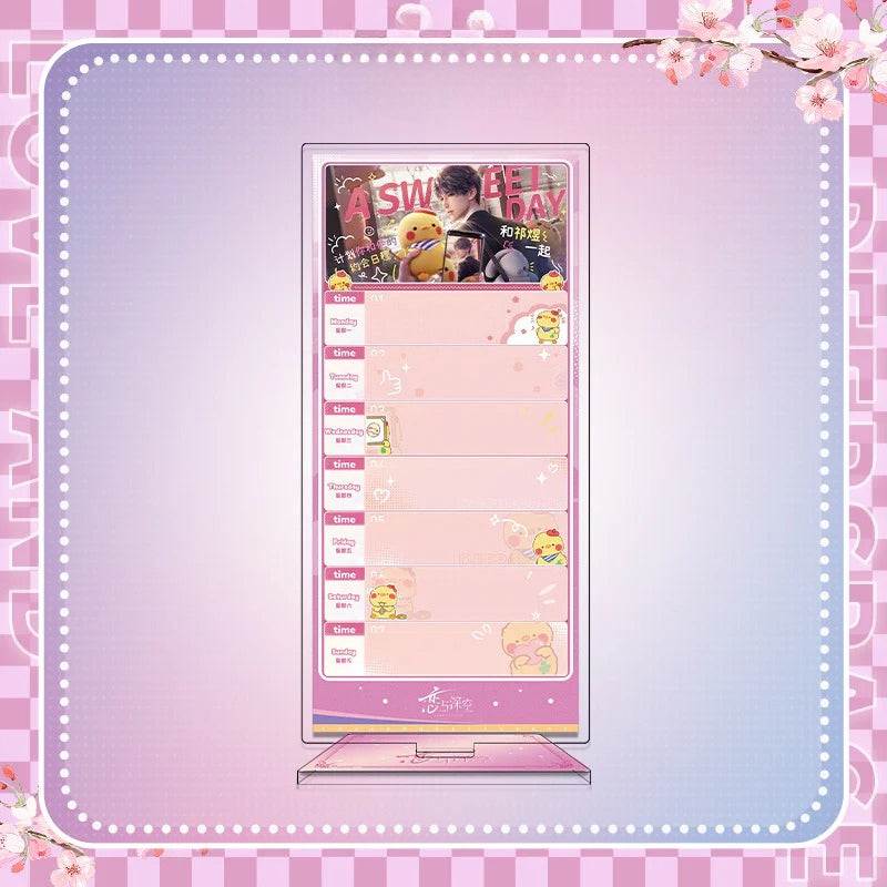 LaDS Acrylic Message Board Standee - Anime Game Merchandise, Valentine's Gift for Boys - merrys