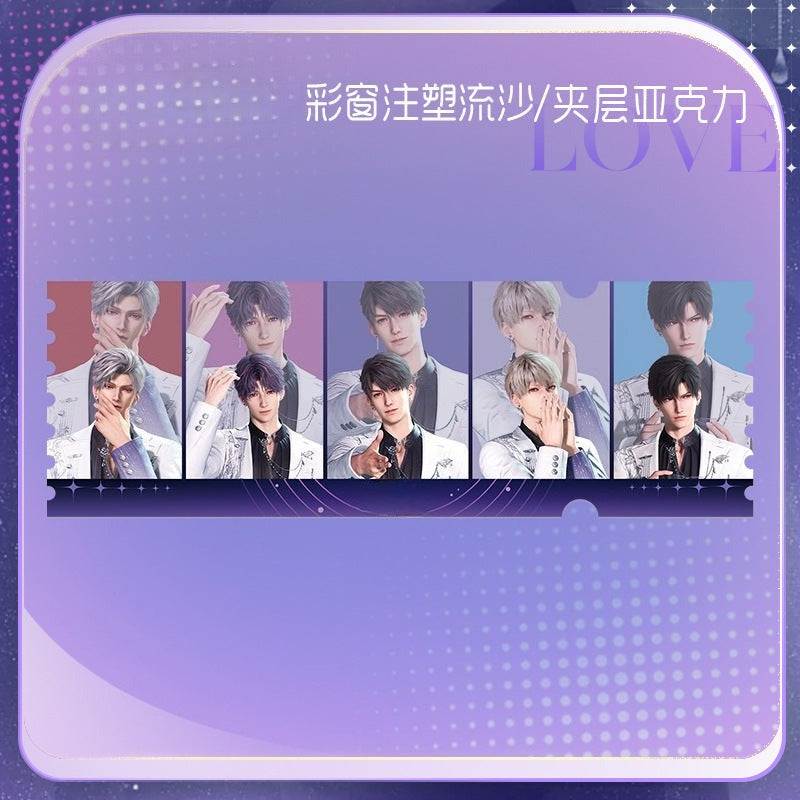 LaDS Stained Glass Shaker Ticket Stub - Anime Merch - merrys