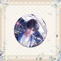 LaDS Double Flash Badge 1-64 - 75mm 58mm Tinplate Anime Merchandise - merrys