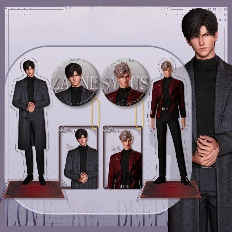 LaDS Three-Piece Series Set 4-7 - Anime Game Acrylic Standee, Keychain - merrys