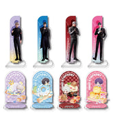 LaDS 12cm Double-Sided Insert Standee - Anime Acrylic Desktop Decoration, Sandwich Craft, Combined Illustration