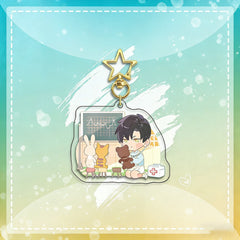 LaDS Chibi Keychain Star Buckle Charm - Rafayel, Xavier Merchandise - merrys