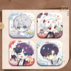 LaDS Co-branded with Mandy Combo Set - Double Flash Badge, Standee Anime Mobile Game Merchandise Gift Desktop Decoration - merrys