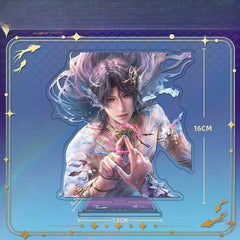 LaDS Rafayel Lemuria Sea God Series - Acrylic Sandwich Standee, Art Card, Quicksand Keychain - merrys