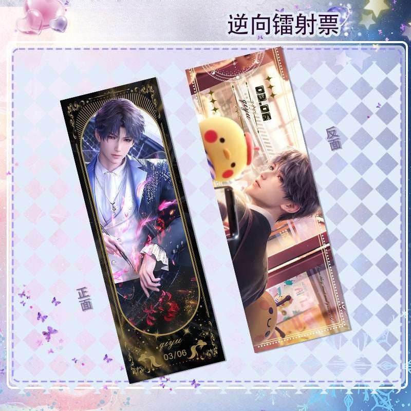 LaDS Reverse Holographic Ticket High-Definition Printing Zayne, Xavier, Rafayel Merchandise - merrys