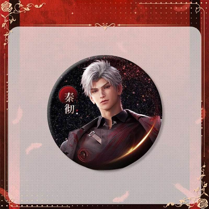 LaDS Sylus Dark Spot Leader - Acrylic Sandwich Standee, Double Flash Badge, Art Card, Quicksand Keychain - merrys