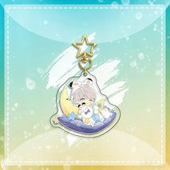 LaDS Chibi Keychain Star Buckle Charm - Rafayel, Xavier Merchandise - merrys