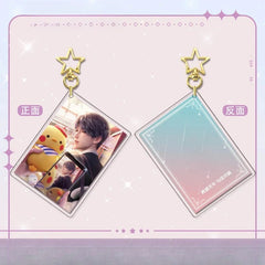 LaDS Card Golden Star Buckle - Zayne, Rafayel, Xavier Acrylic Game Merchandise Charm - merrys