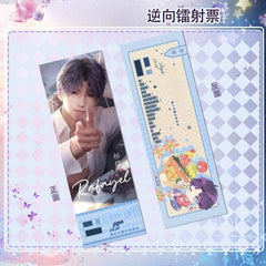 LaDS Reverse Holographic Ticket High-Definition Printing Zayne, Xavier, Rafayel Merchandise - merrys