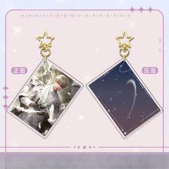 LaDS Card Golden Star Buckle - Zayne, Rafayel, Xavier Acrylic Game Merchandise Charm - merrys