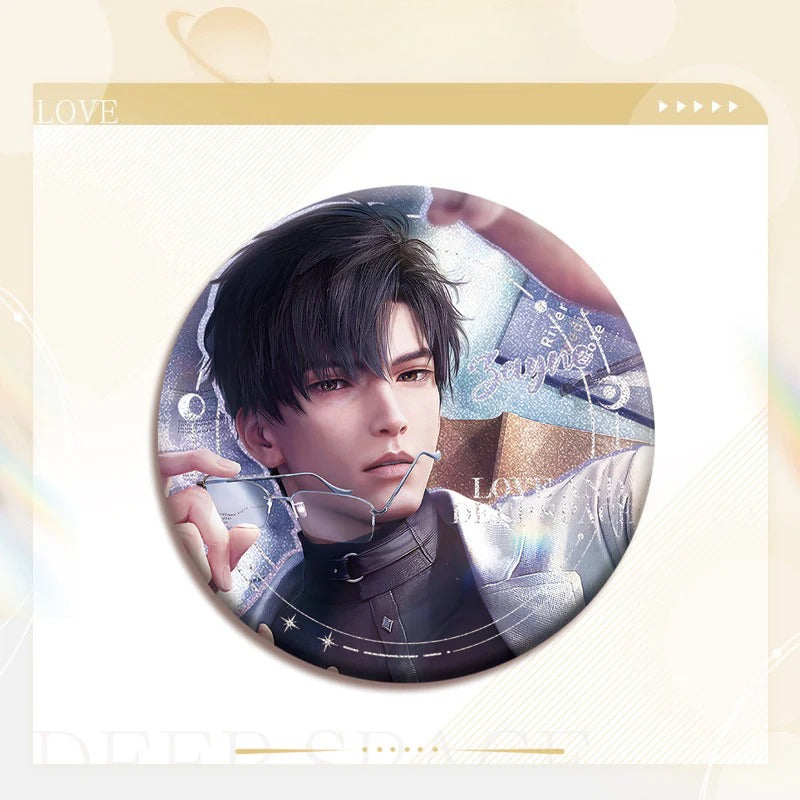 LaDS Double Flash Badge 81-105 - All Characters 75mm 58mm Tinplate Game Merchandise - merrys