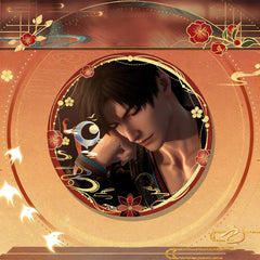 LaDS Double Flash Badge - 75mm 58mm Tinplate Anime Game Merchandise - merrys