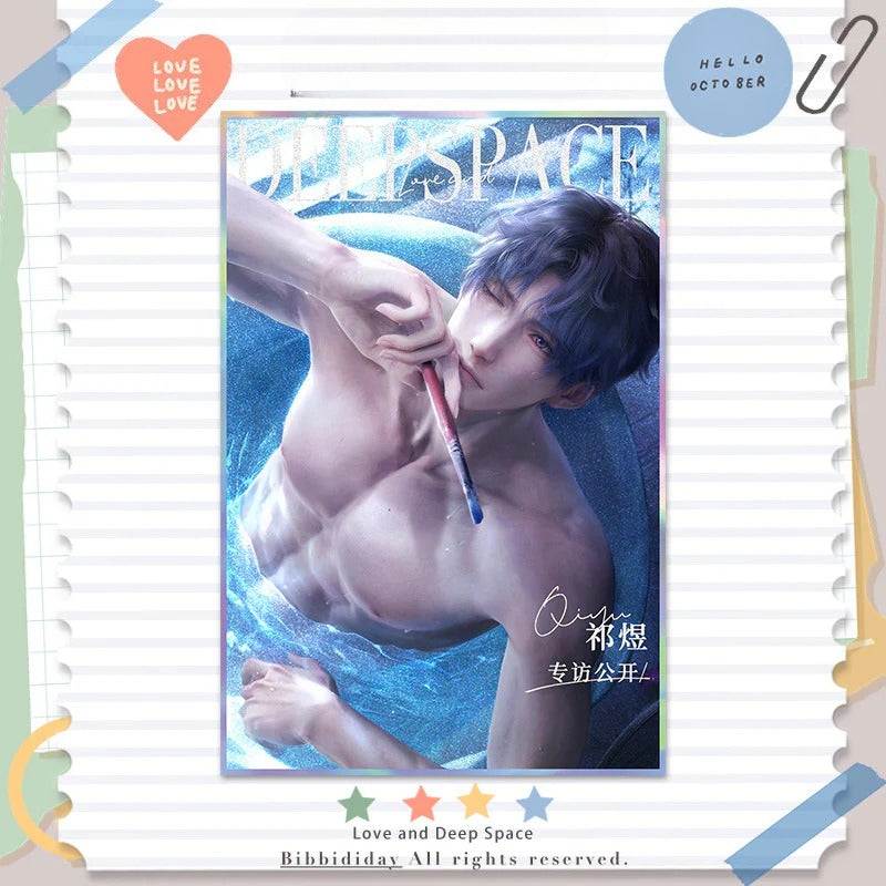 LaDS Series 501 Acrylic Double Flash Art Card - High-Definition Printing Anime Mobile Game Merchandise - merrys